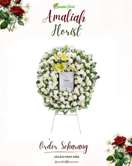 Krans Bunga Duka Kemuninglor